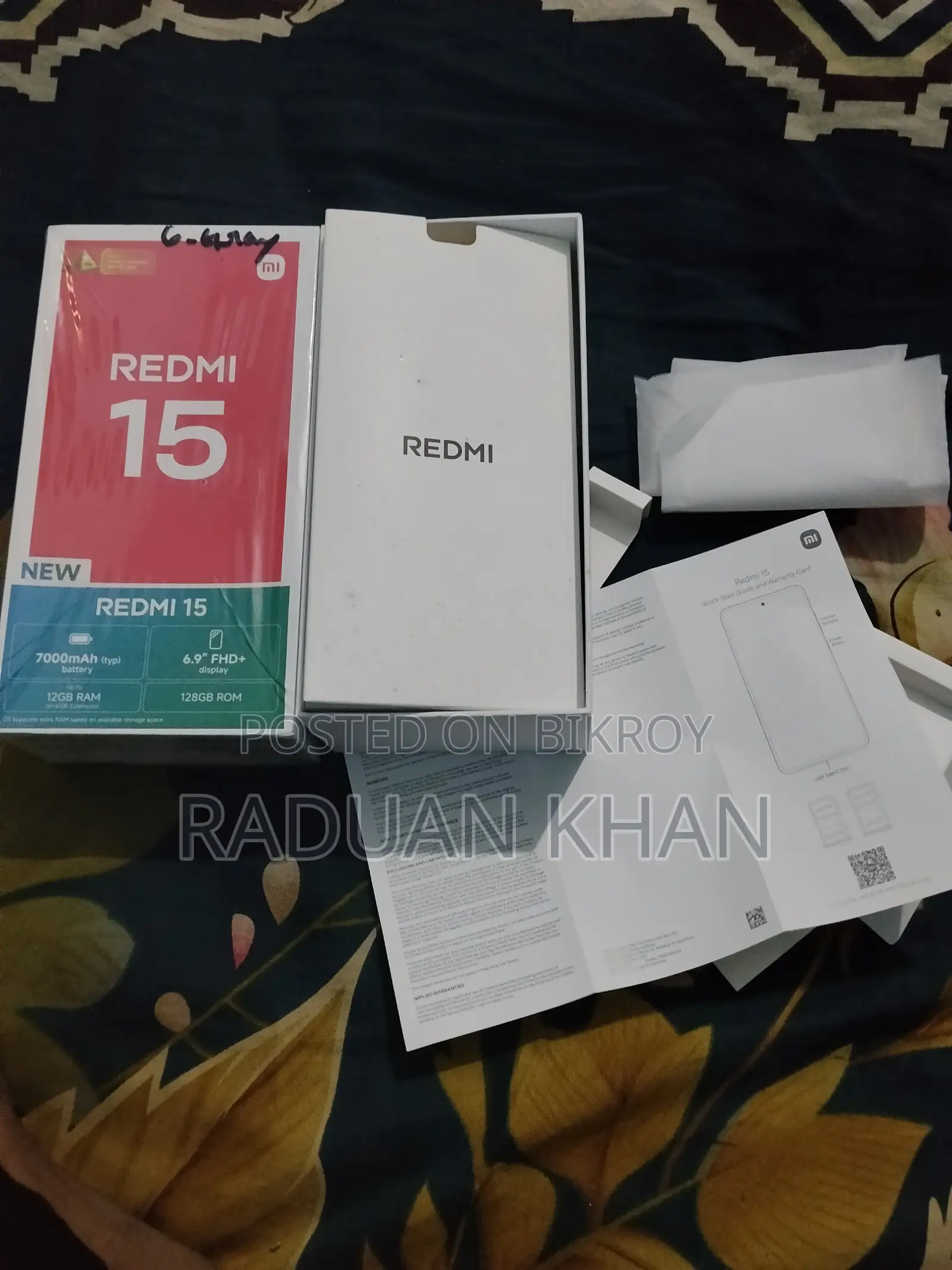 New Xiaomi 15 256 GB Gray