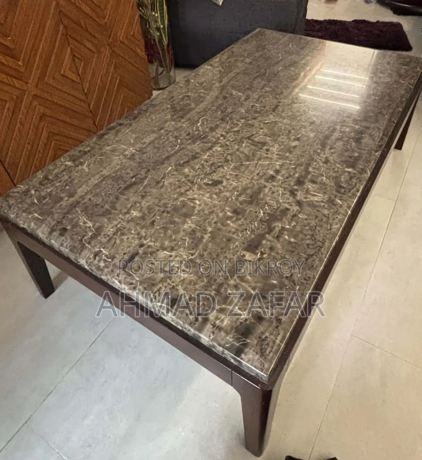 Premium Marble Top Center Coffee Table