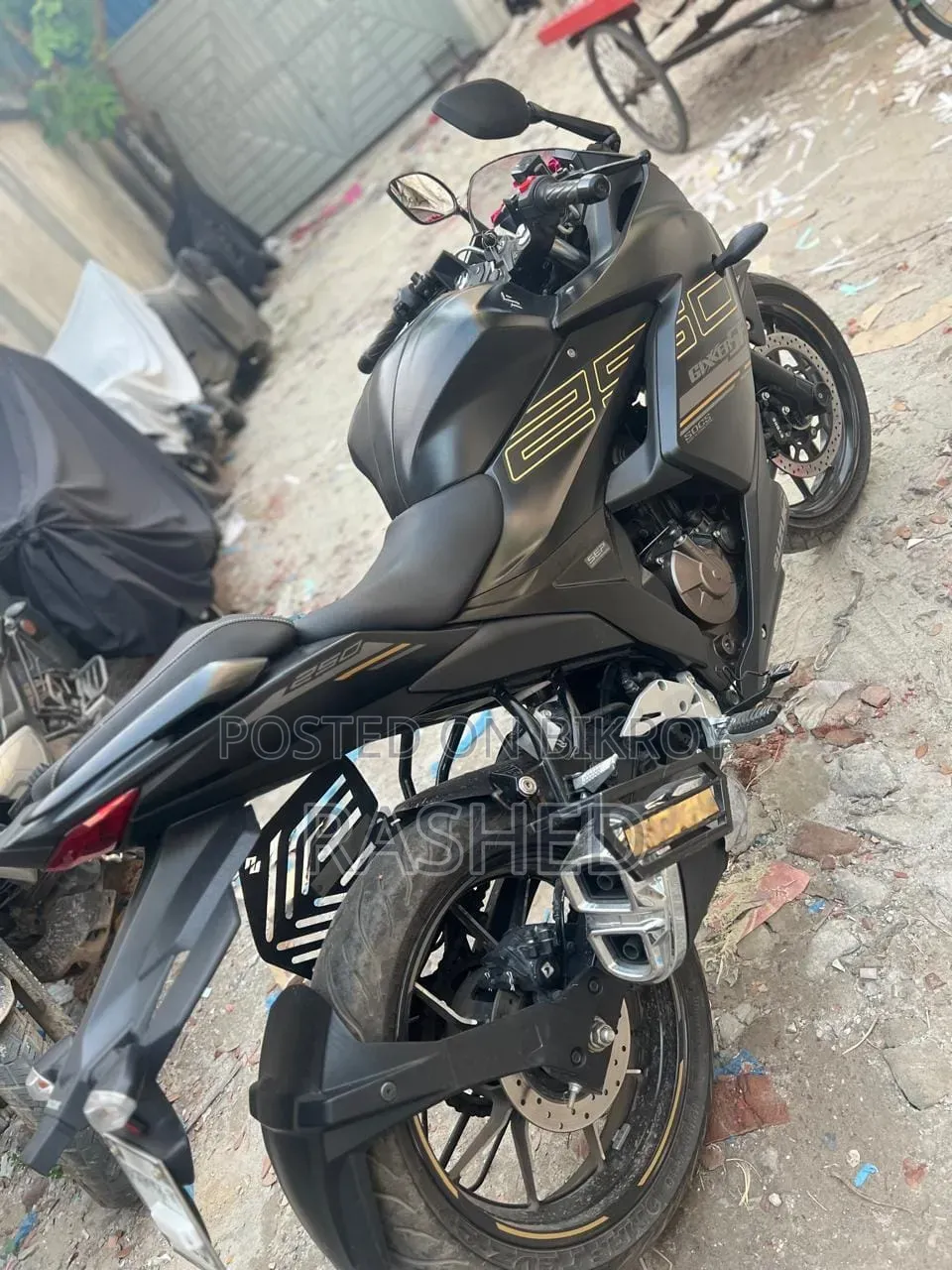 Suzuki Gixxer SF 250 2025 Black