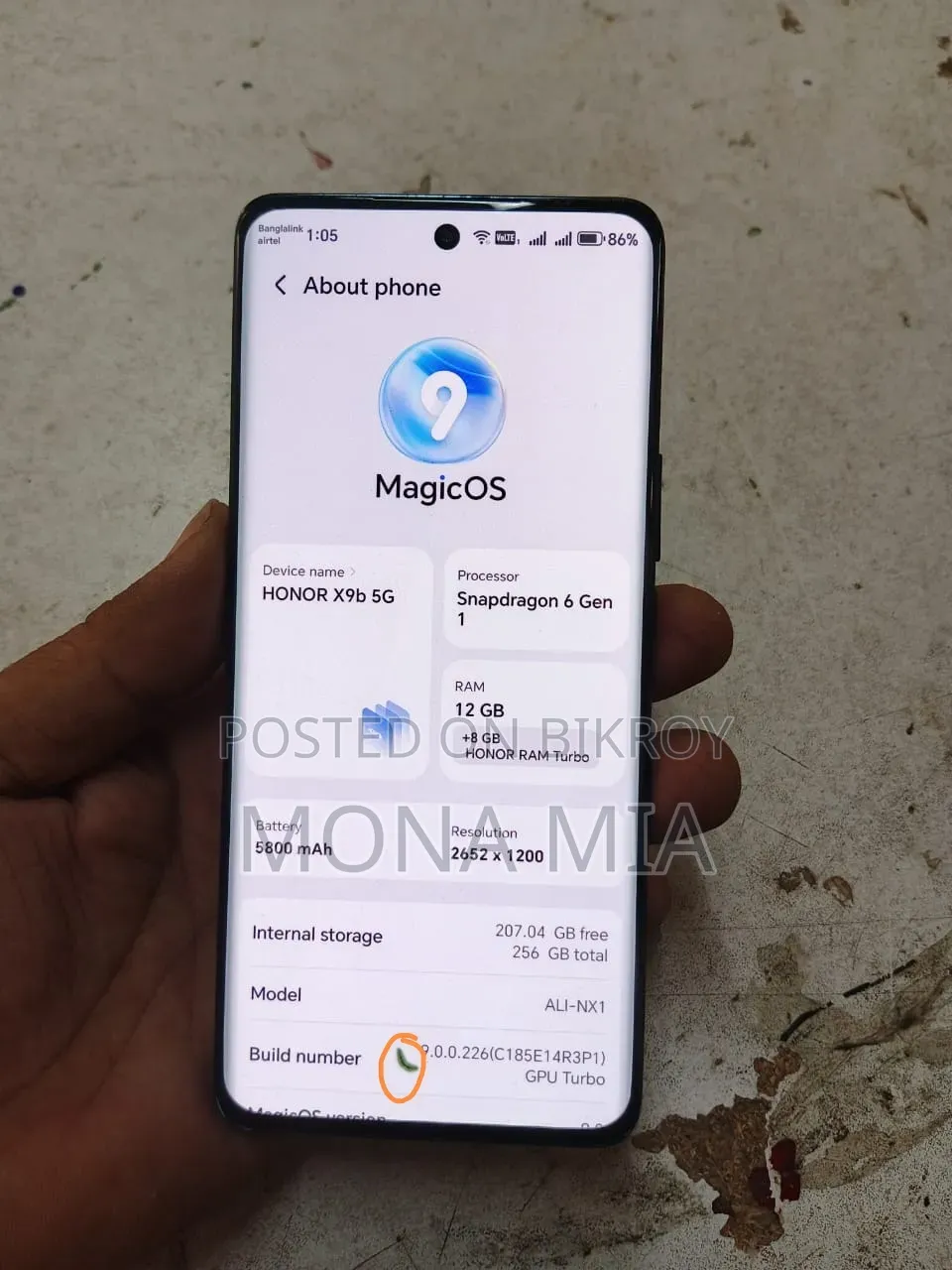 Honor X9d 256 GB