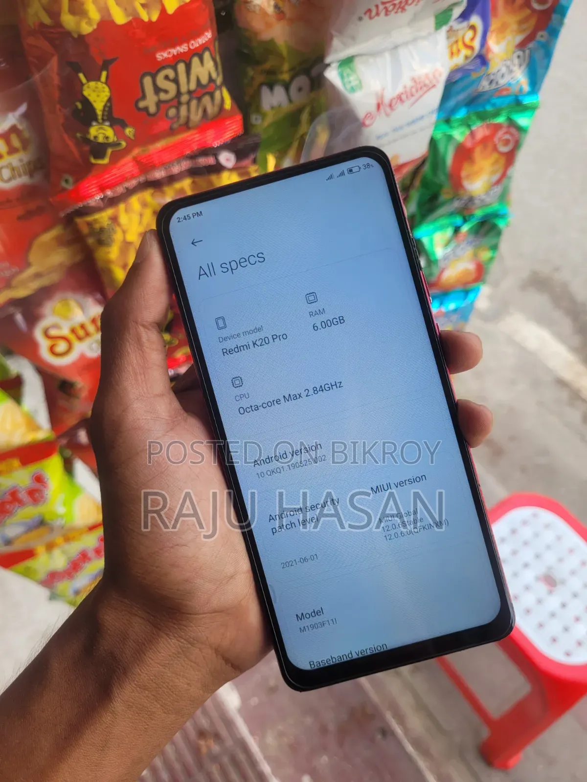 Xiaomi Redmi K20 Pro 256 GB Red