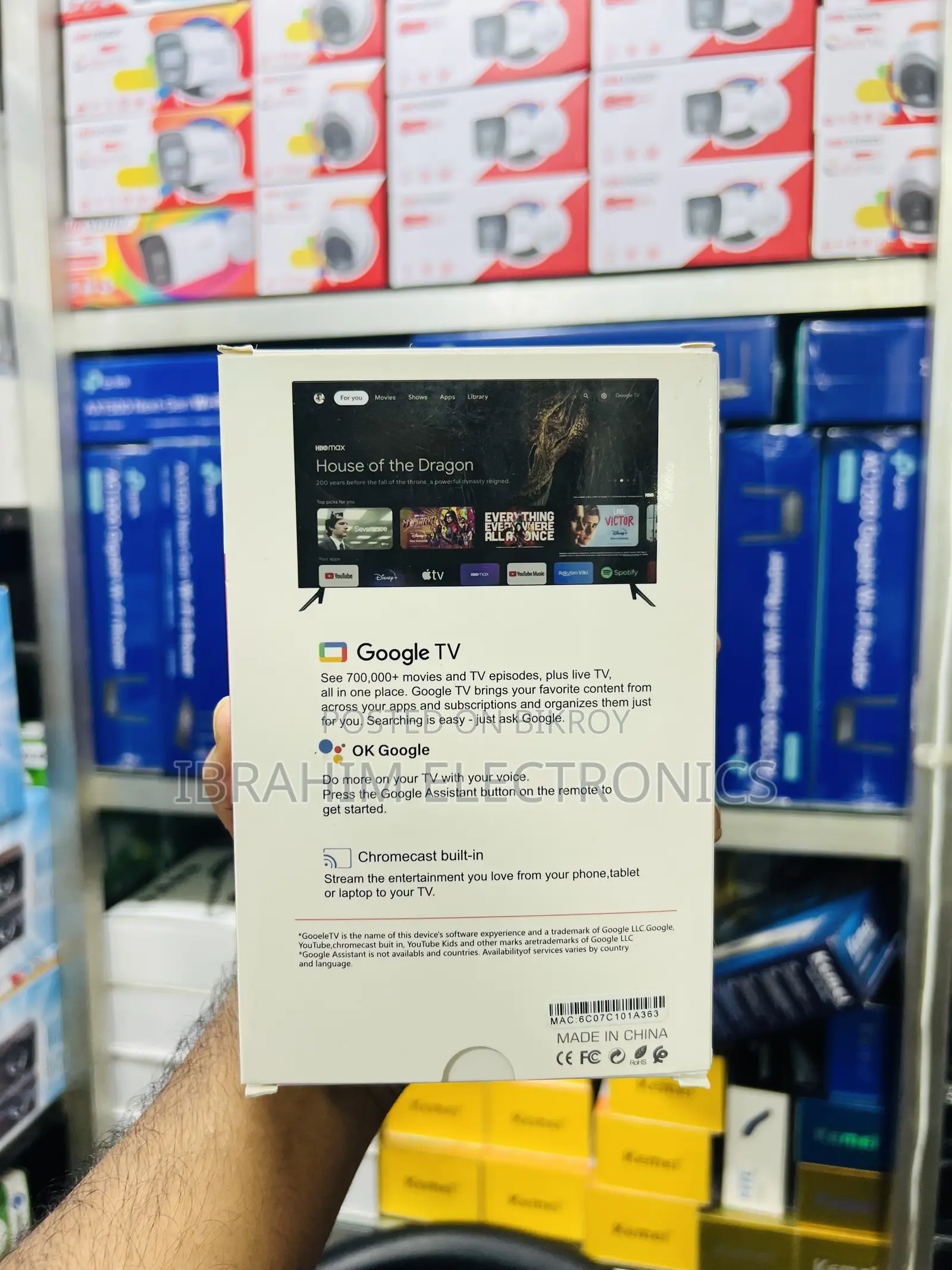Xiaoim TV Box S (3rd Gen) 4K Ultra HD Google TV Box