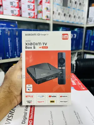 Xiaoim TV Box S (3rd Gen) 4K Ultra HD Google TV Box