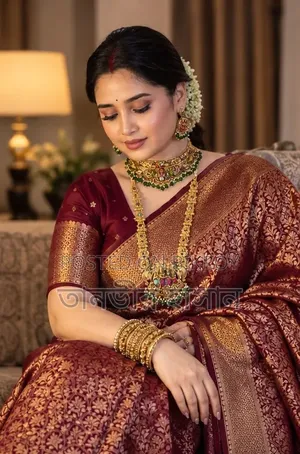 বেনারসি কাতান শাড়ি (এ গ্রেড)