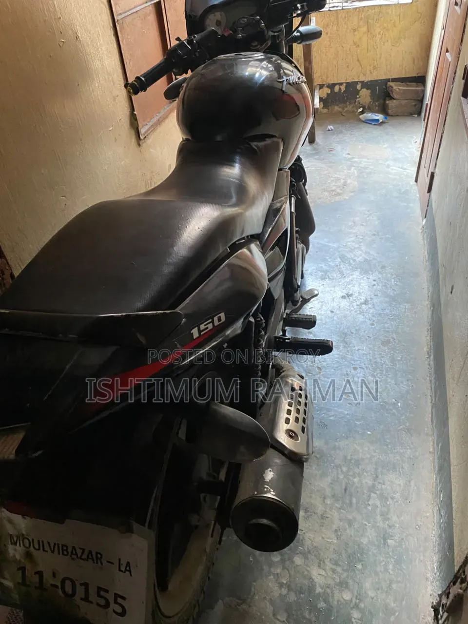 বাজাজ পালসার ১৫০ ২০০৮ কালো