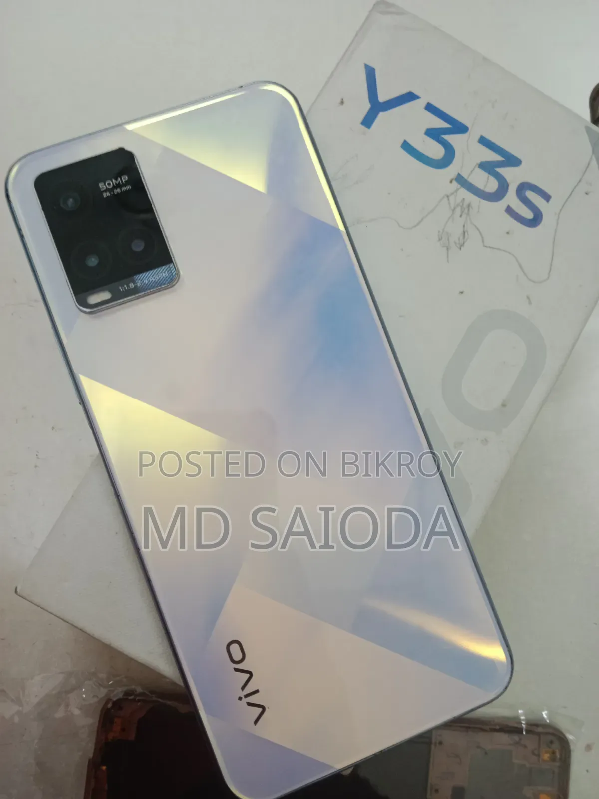 Vivo Y33s 128 GB White