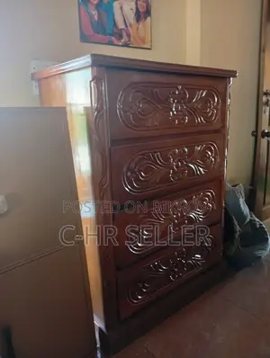 কাঠের আলমারি - ৪ ড্রয়ার