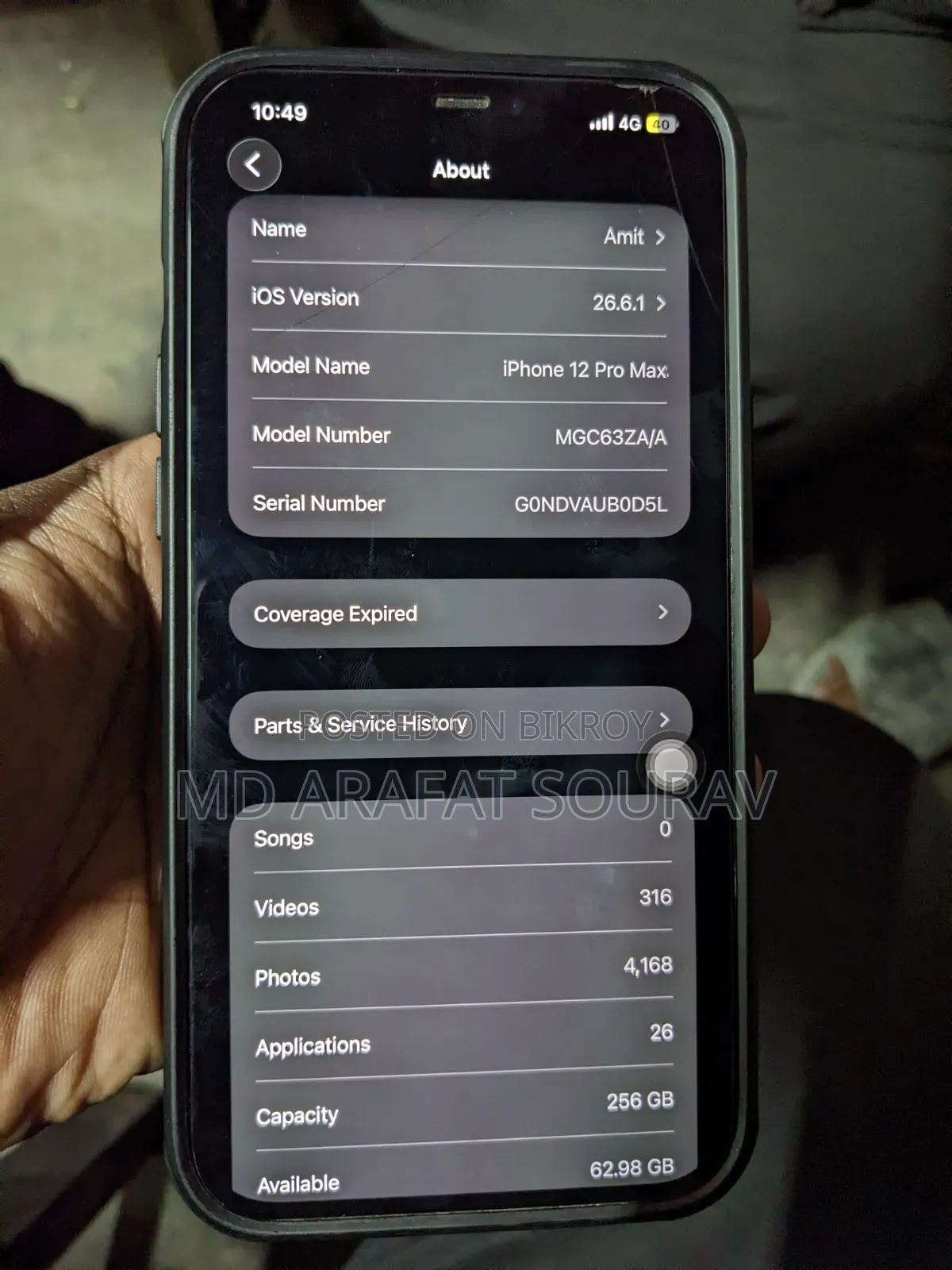 Apple iPhone 12 Pro Max 256 GB Blue