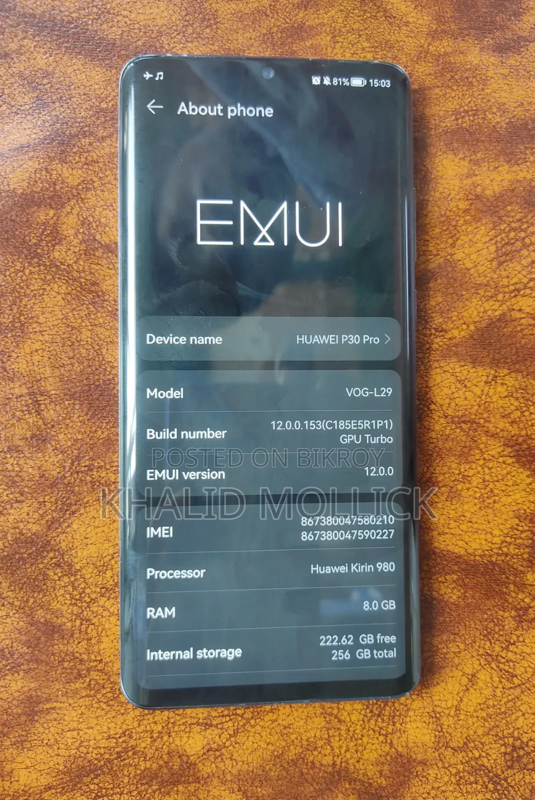 Huawei P30 Pro 256 GB Black