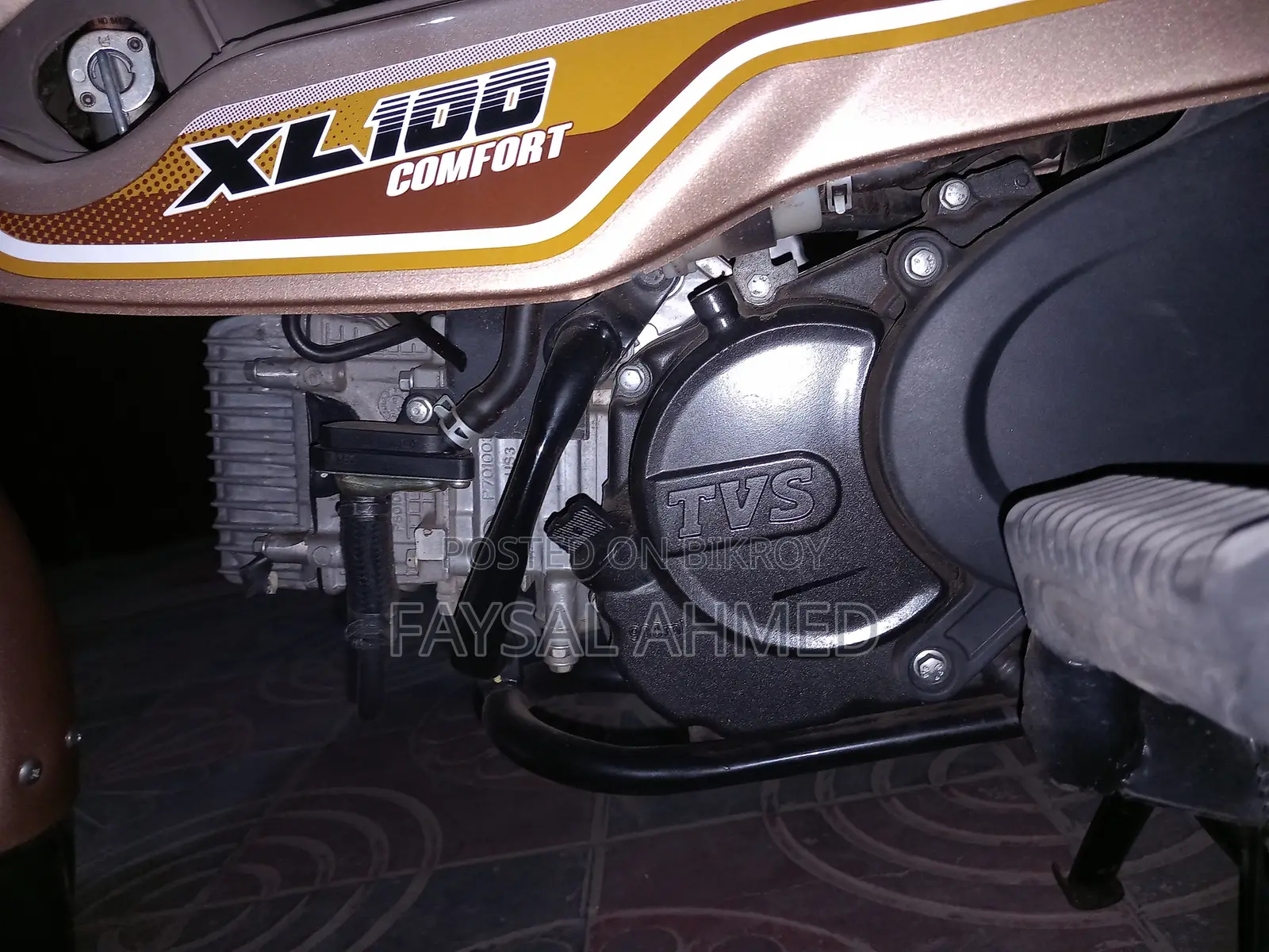 TVS XL 100 Comfort 2025 Beige