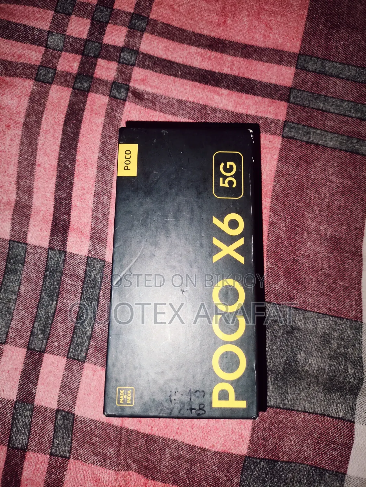 শাওমি পোকো এক্স৬ ২৫৬ জিবি হোয়াইট