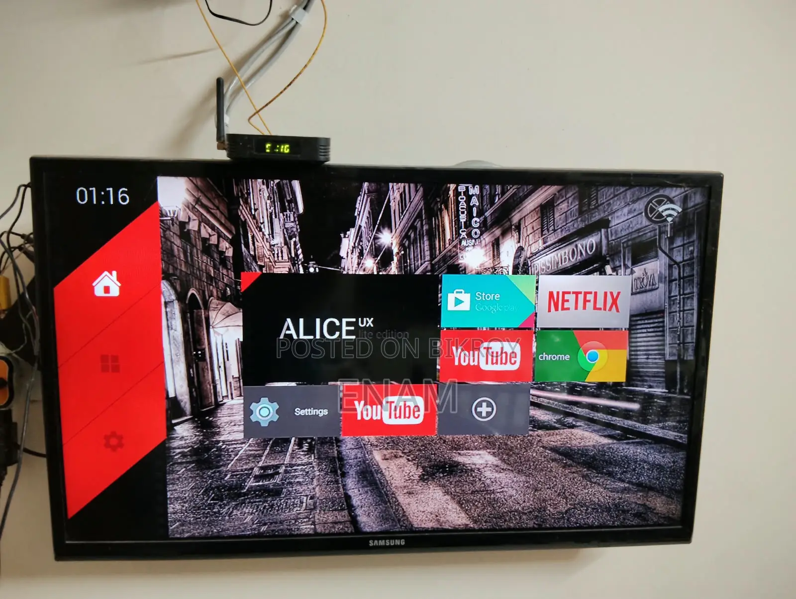 Samsung Original TV With Android BOX