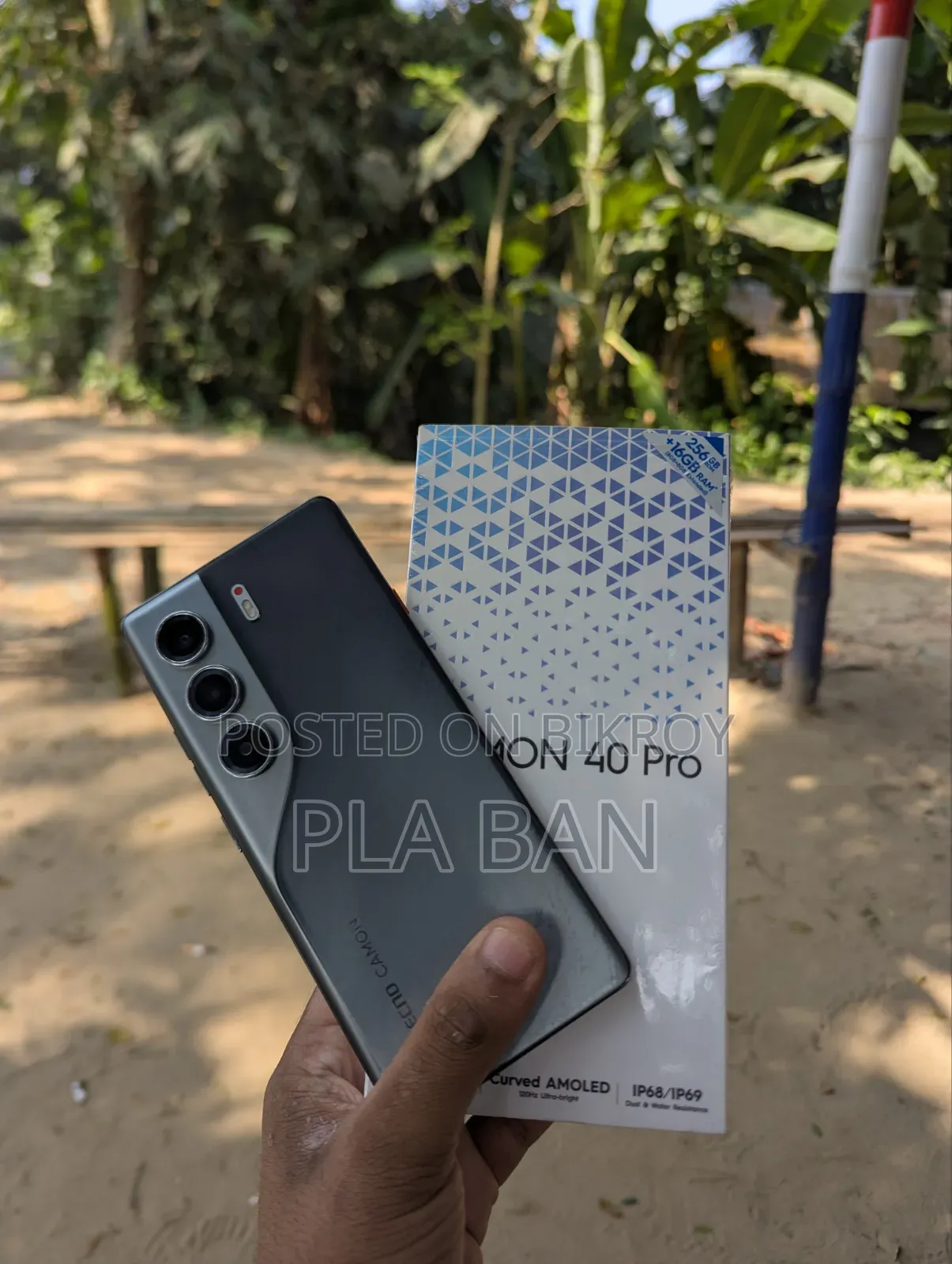 Tecno Camon 40 Pro 4G 256 GB Gray
