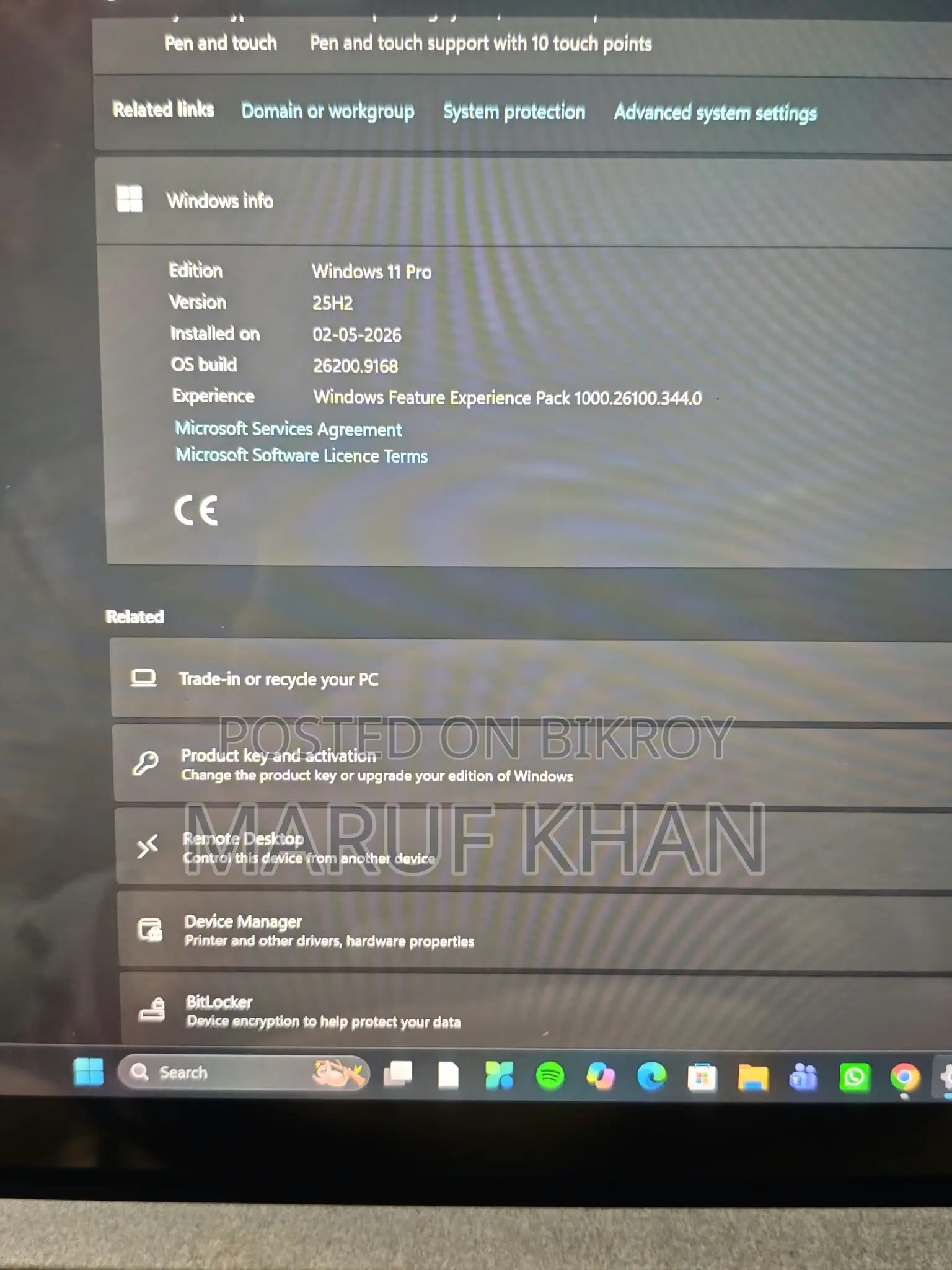 Laptop Microsoft Surface 2 8GB Intel Core i5 SSD 256GB