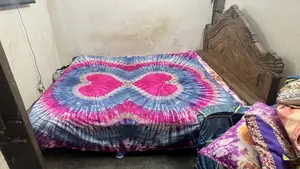 Teak Wood Bed For 3 Persons