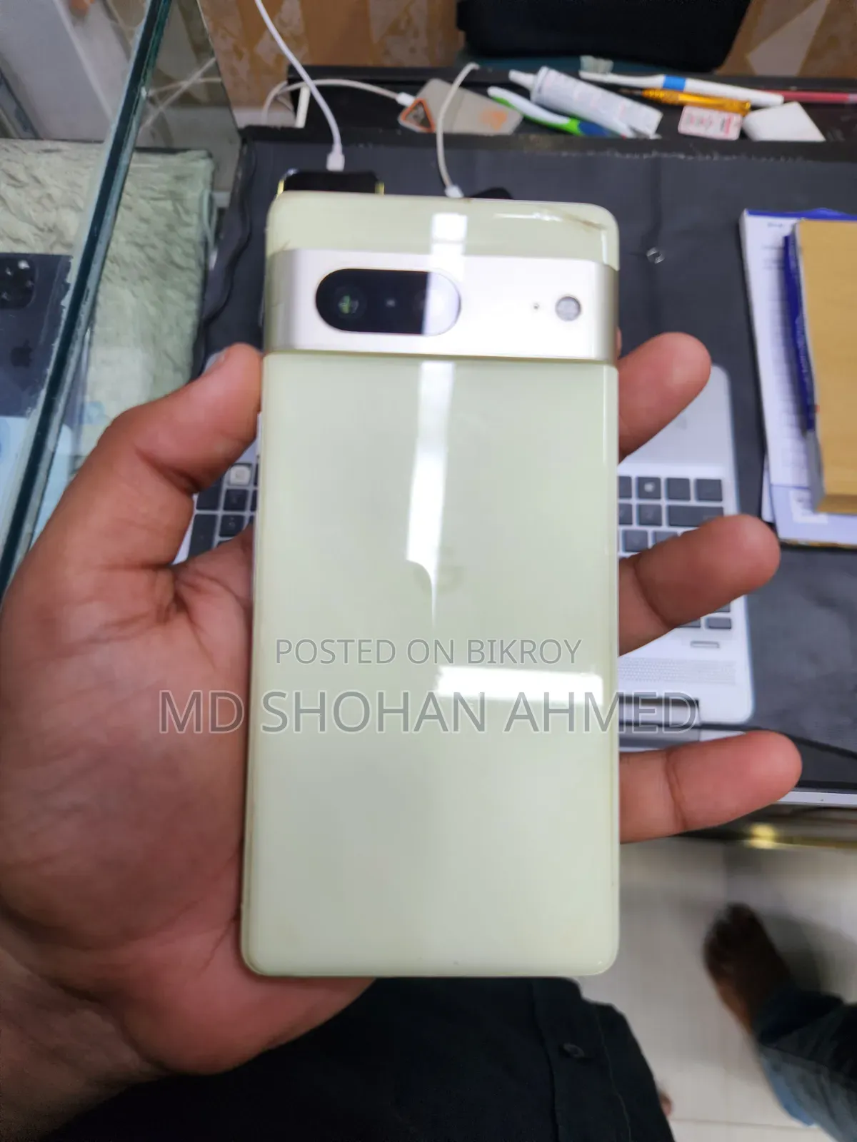 গুগল পিক্সেল ৭ ১২৮ জিবি সবুজ