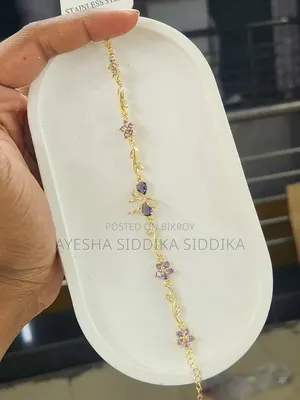 বো অ্যান্টি-টার্নিশ চেইন ব্রেসলেট