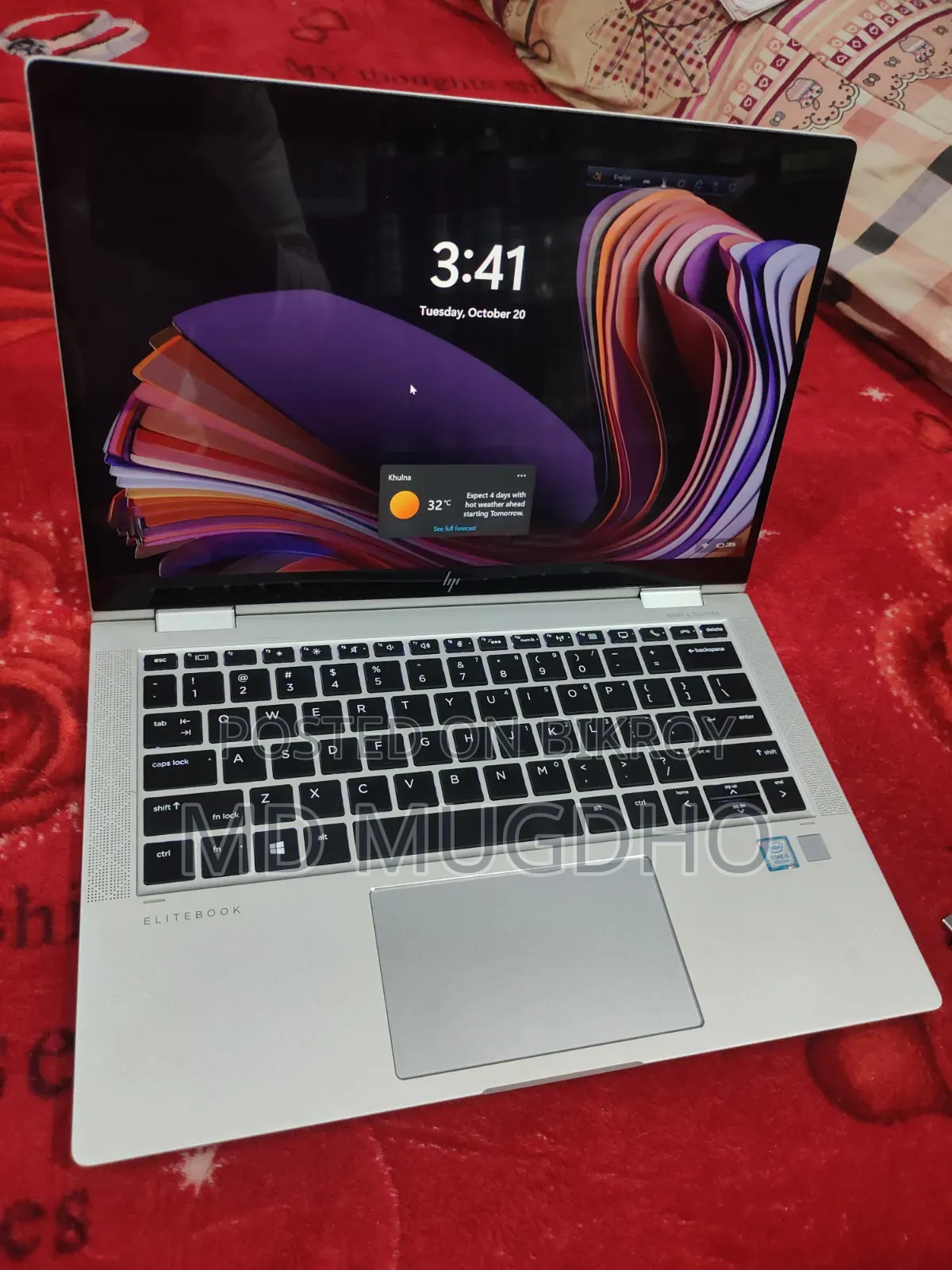 Laptop HP EliteBook 1040 G4 8GB Intel Core i5 SSHD (Hybrid) 512GB