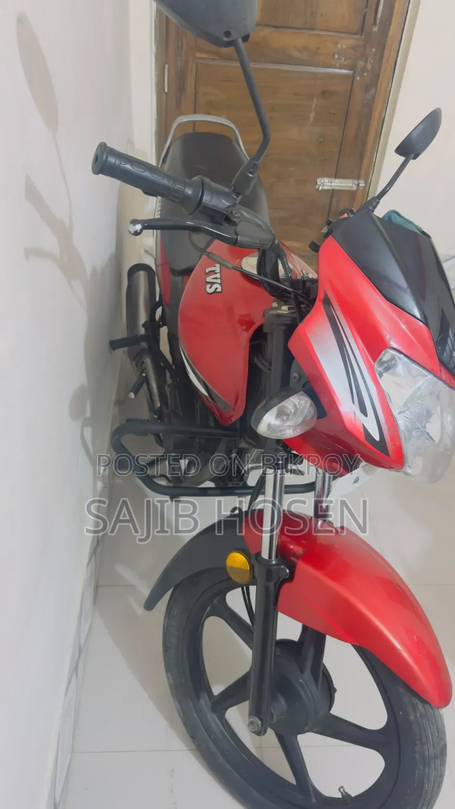 টিভিএস মেট্রো ২০২৫ রেড