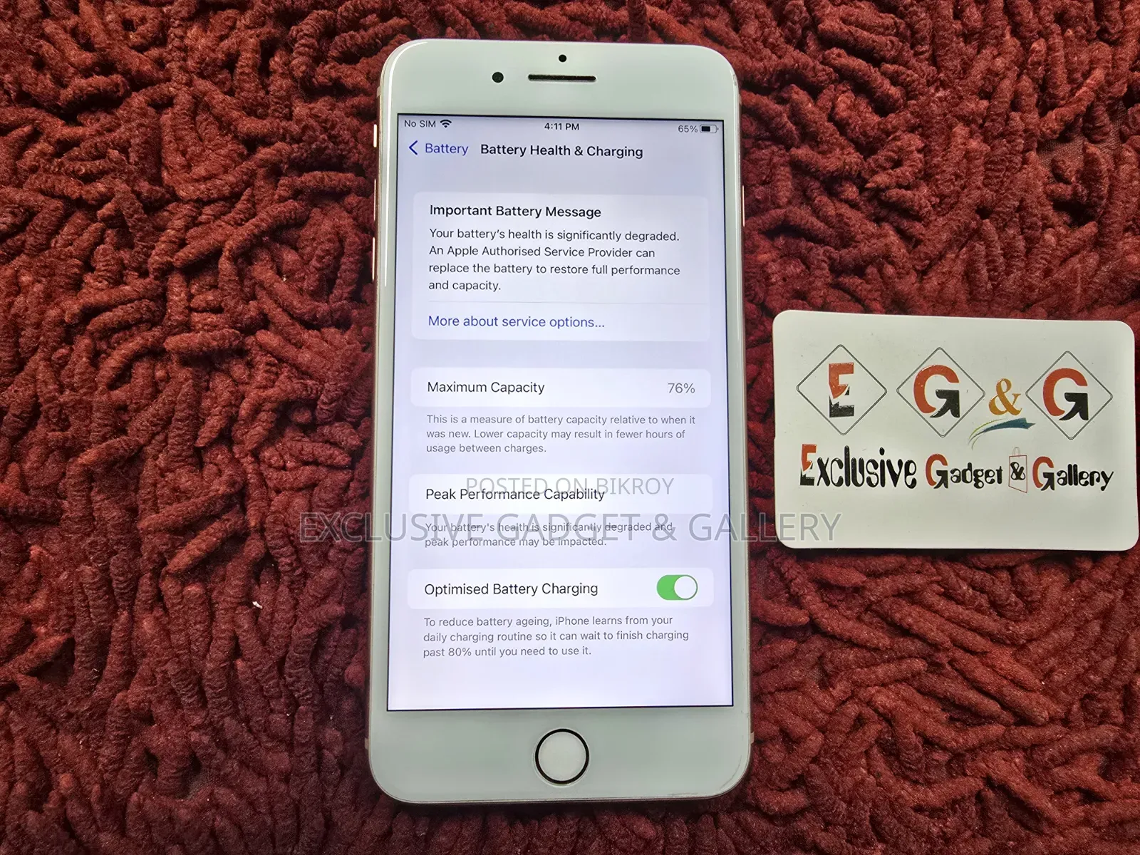 Apple iPhone 8 Plus 256 GB Rose Gold