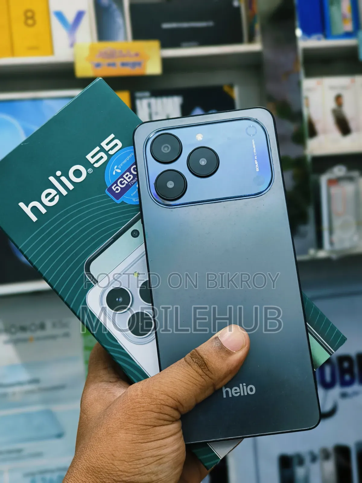 Helio 55 128 GB Black