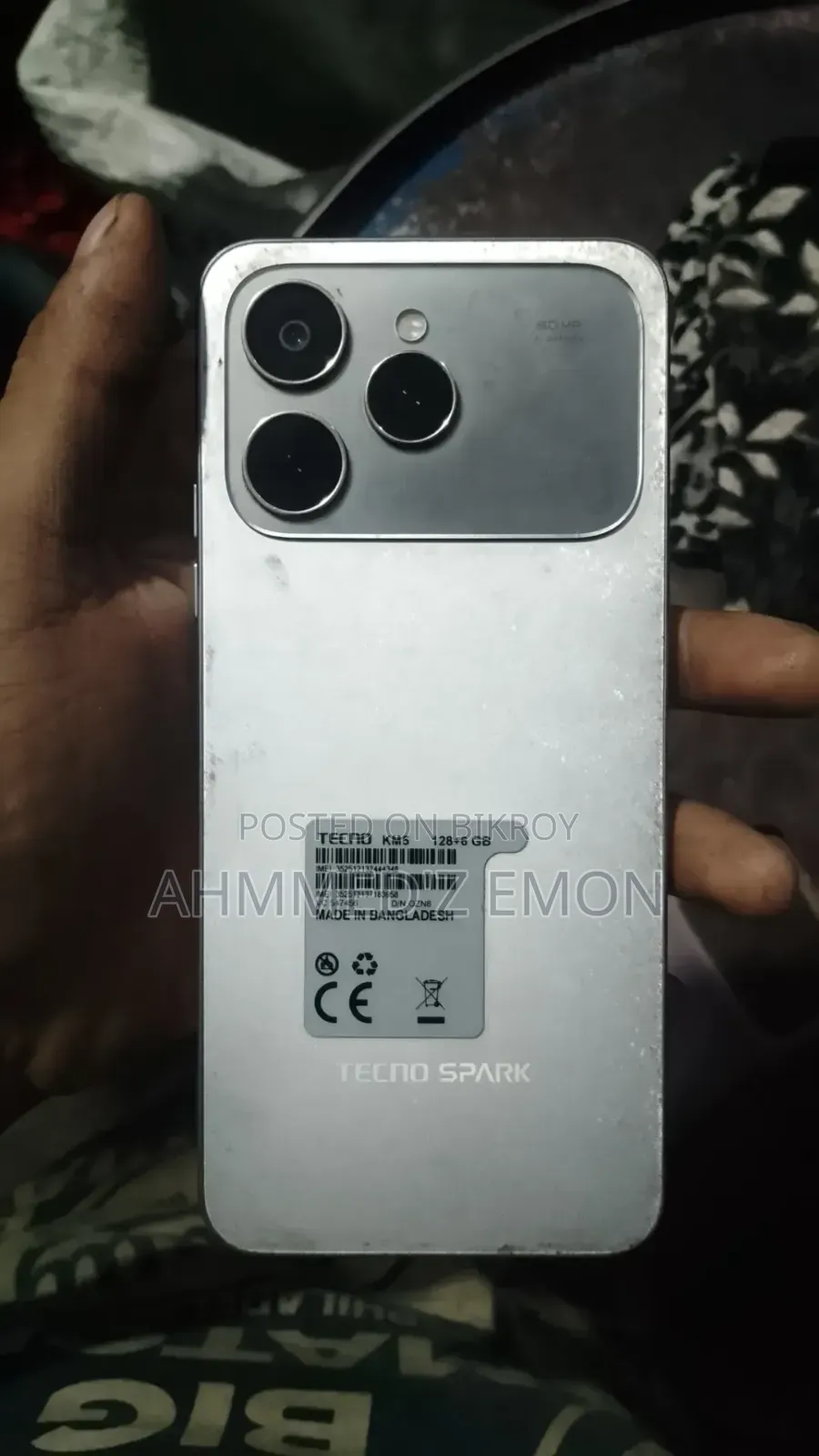 Tecno Spark 40 128 GB Silver