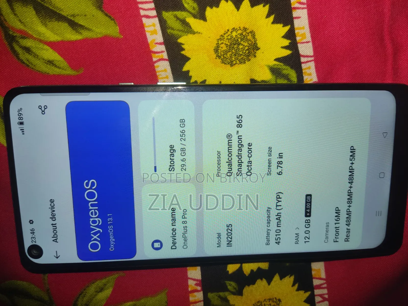 New OnePlus 8 Pro 256 GB Green