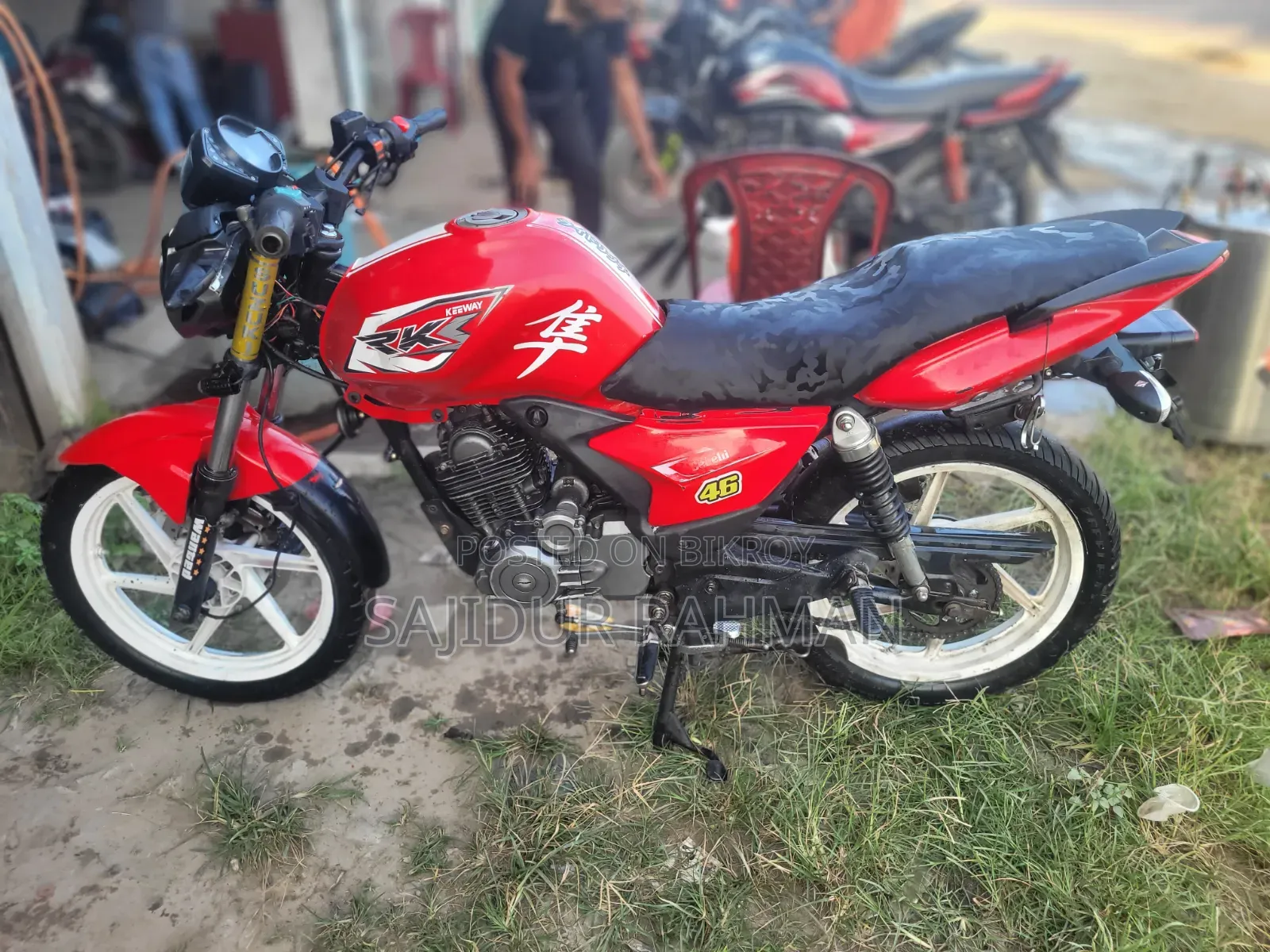 কিওয়ে আরকেএস ১০০ ২০১৯ লাল