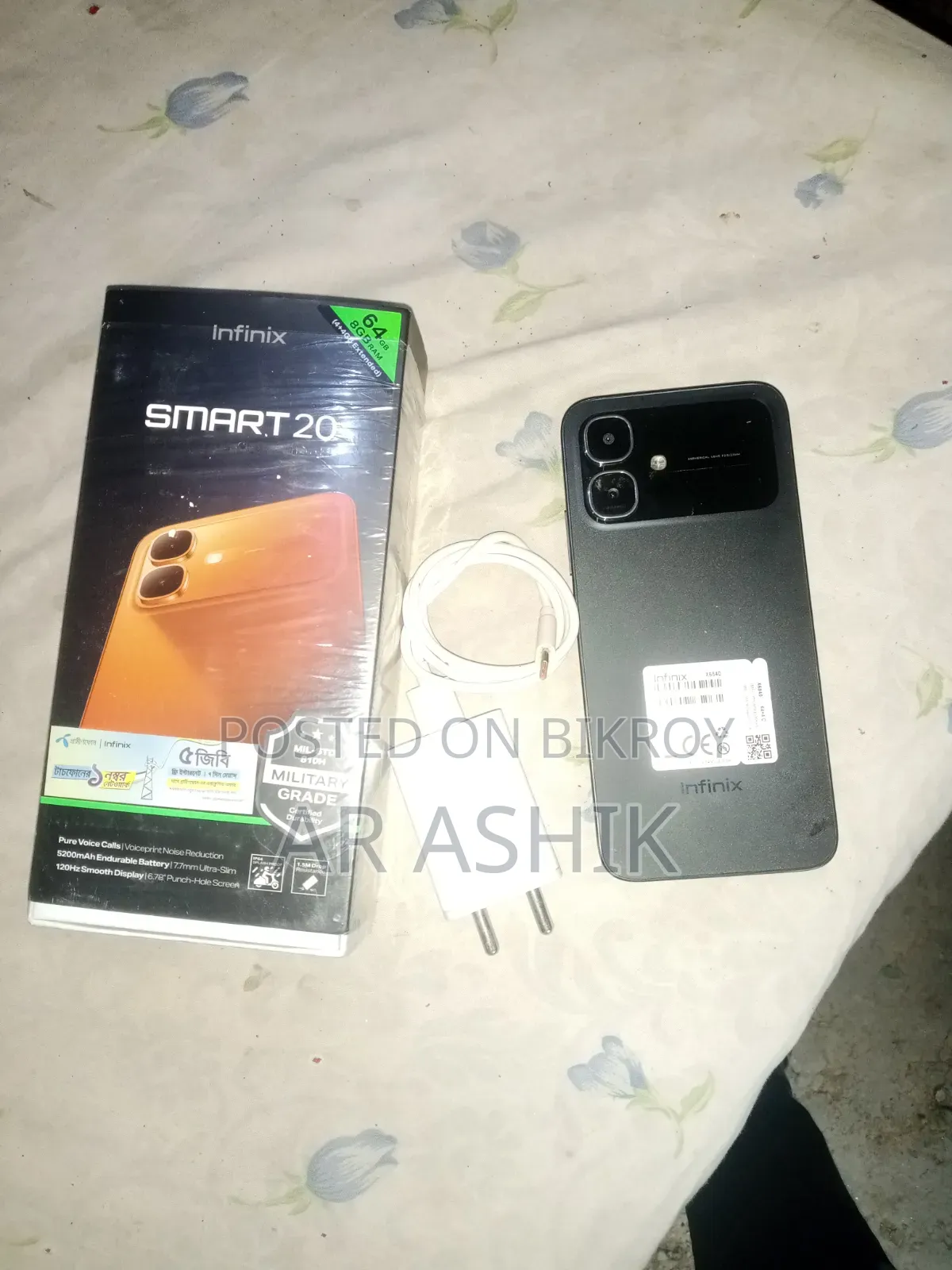 Infinix Smart 20 64 GB Black