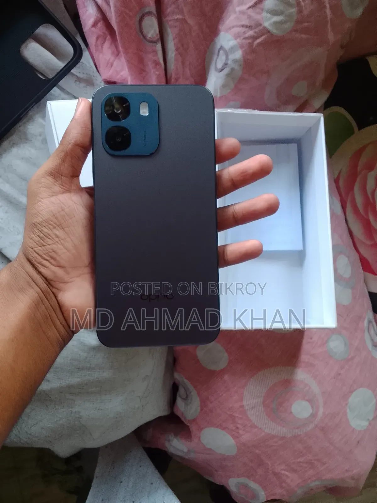 নতুন অপো এ৬ ১২৮ জিবি নীল
