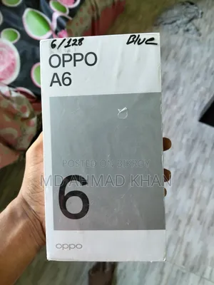 নতুন অপো এ৬ ১২৮ জিবি নীল