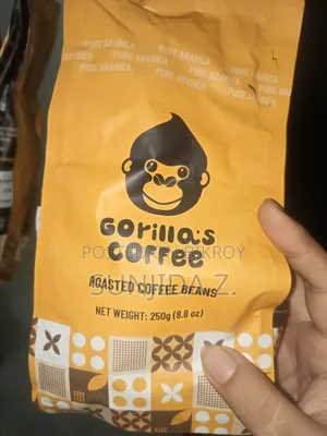 Premium Gorilla's Coffee Rwanda (100% Arabica Bourbon) - 250g Whole Beans