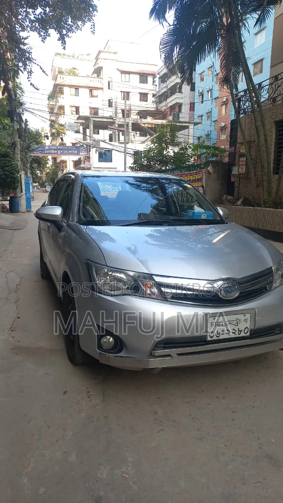 Toyota Axio 2014 Silver