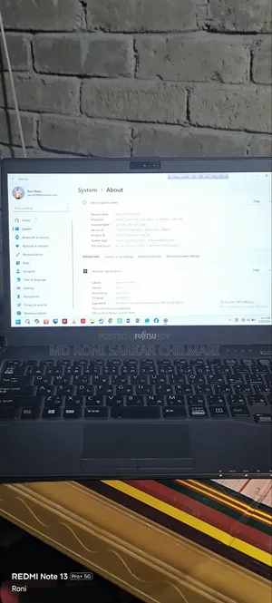 New Laptop Fujitsu Amilo Li3710 4GB Intel Atom eMMC 128GB