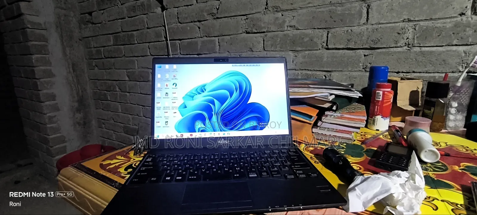New Laptop Fujitsu Amilo Li3710 4GB Intel Atom eMMC 128GB