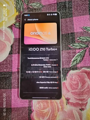 ভিভো আইকিউও জেড১০ টার্বো+ ২৫৬ জিবি সাদা