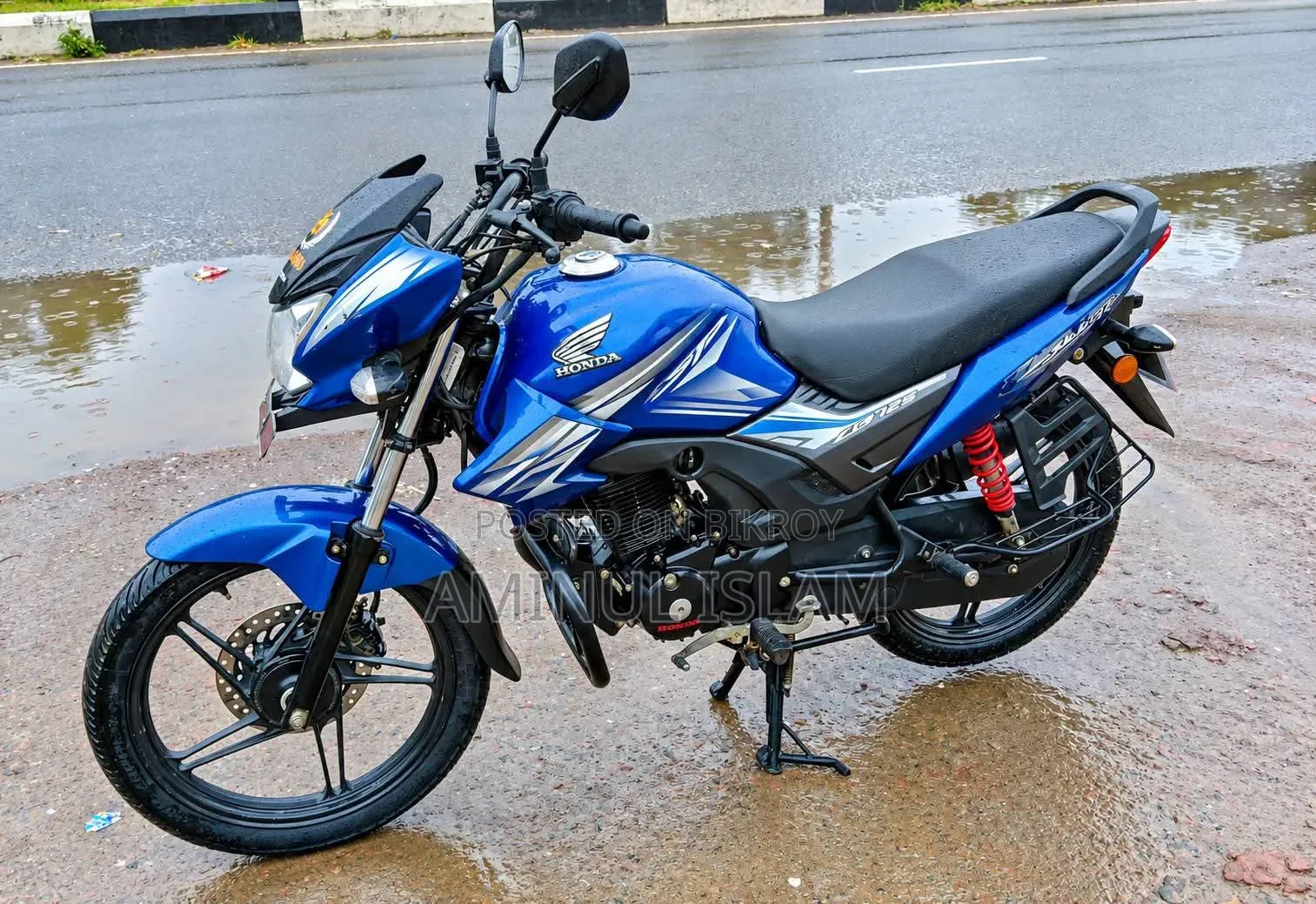হোন্ডা এসপি ১২৫ ২০২১ নীল