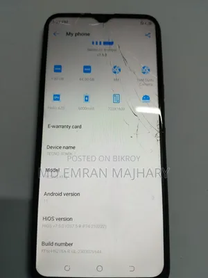 Tecno Spark 7 64 GB Black
