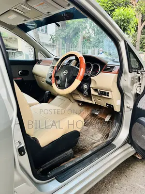 নিসান টিডা ২০০৭ সিলভার