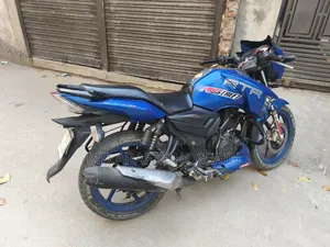 টিভিএস আপাচি আরটিআর ১৬০ টুভি ২০১৮ নীল