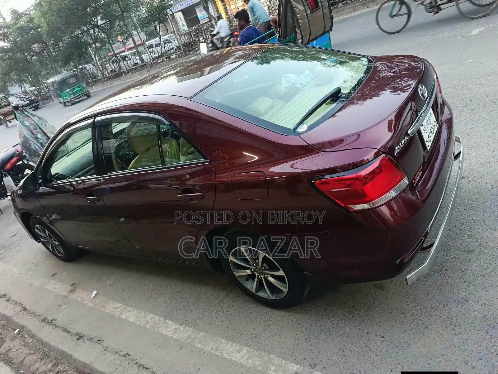 Toyota Allion 2016 Maroon