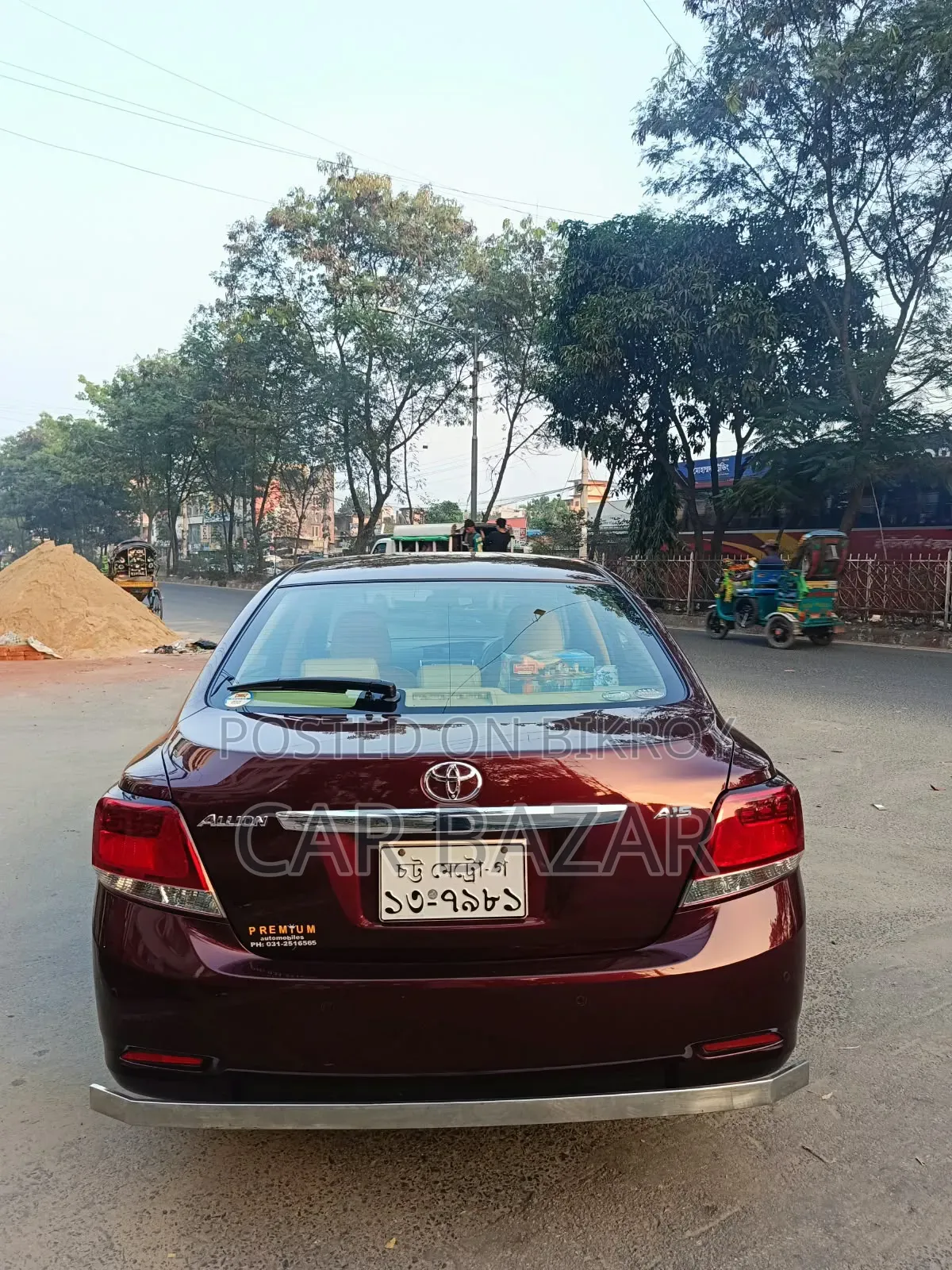Toyota Allion 2016 Maroon