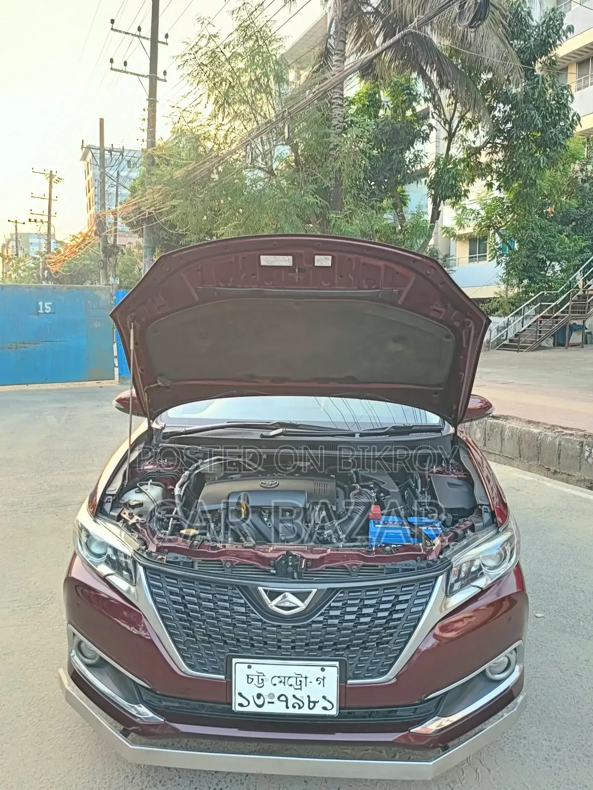 Toyota Allion 2016 Maroon