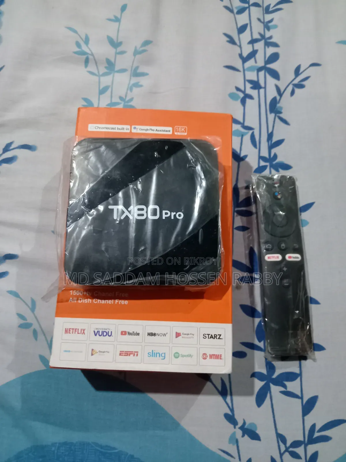Smart TV Box Tx80 Pro