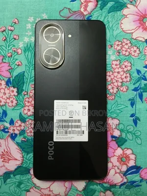 শাওমি পোকো সি৭১ ৬৪ জিবি ব্ল্যাক