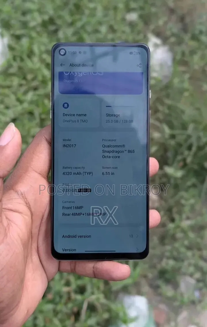 OnePlus 8 128 GB Blue