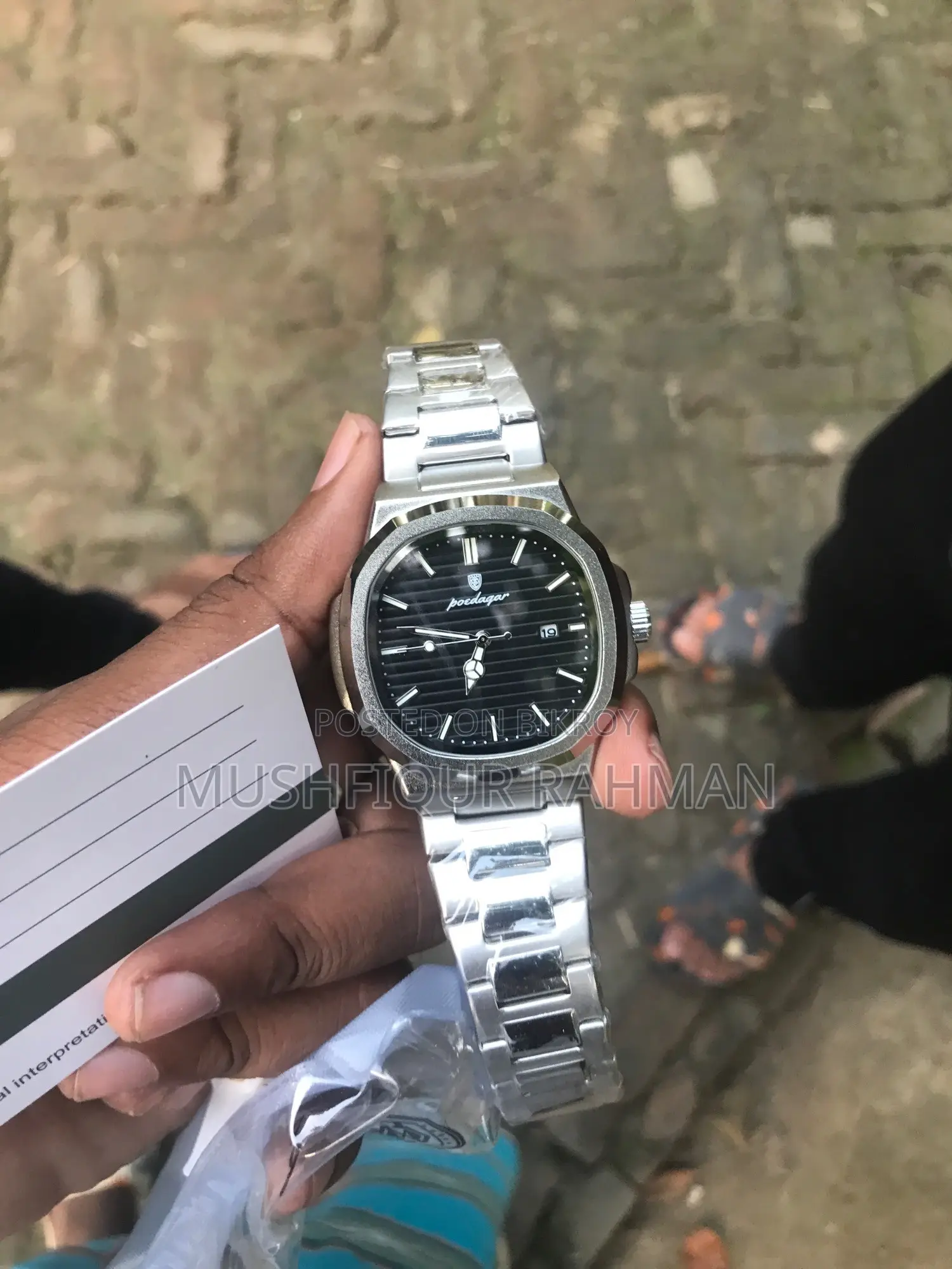 POEDAGAR Titanium Watch for Sale