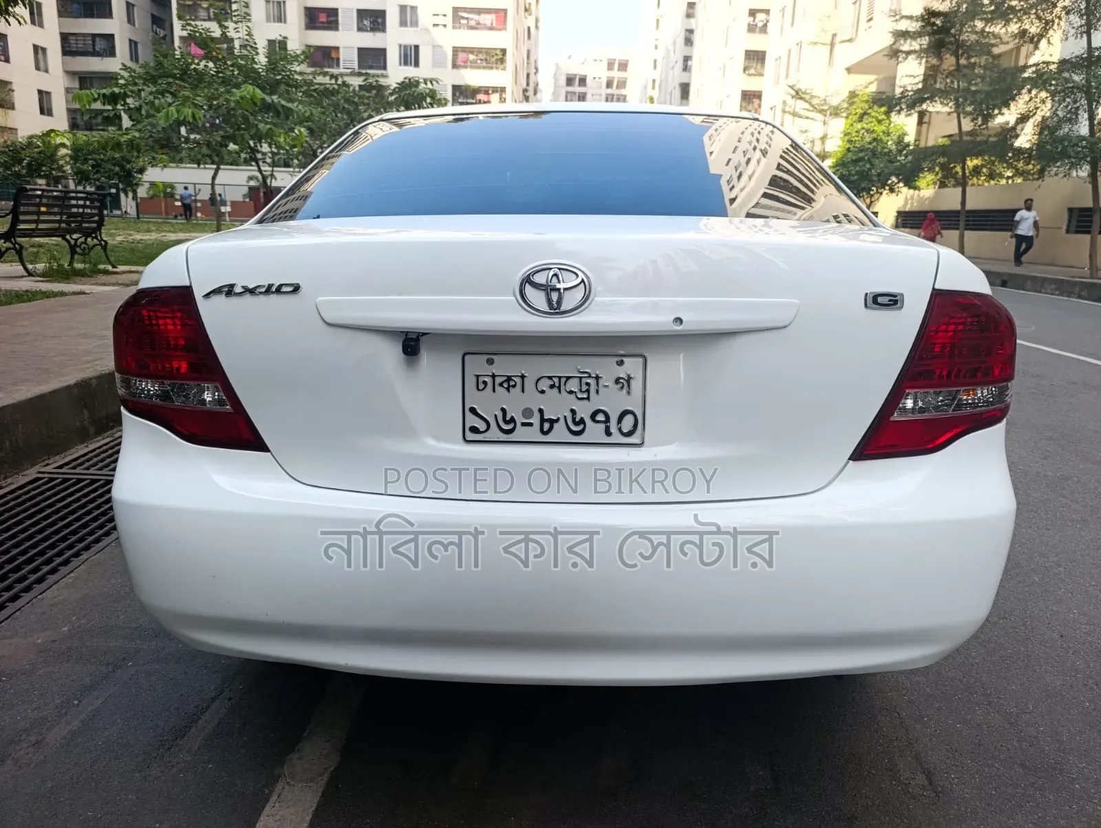 Toyota Axio 2011 White