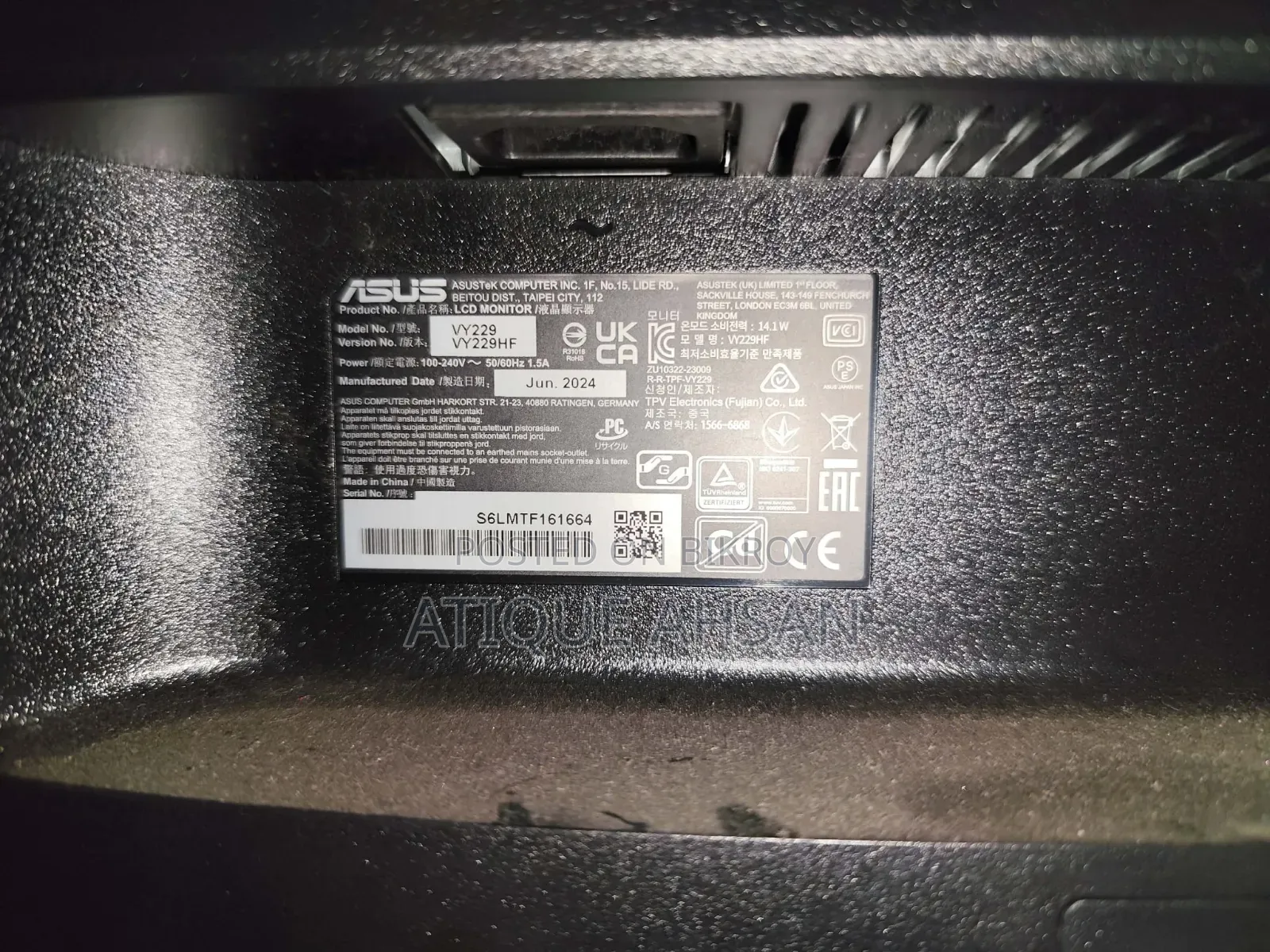 Desktop Computer 16GB Intel Core i7 HDD+SSD 1T