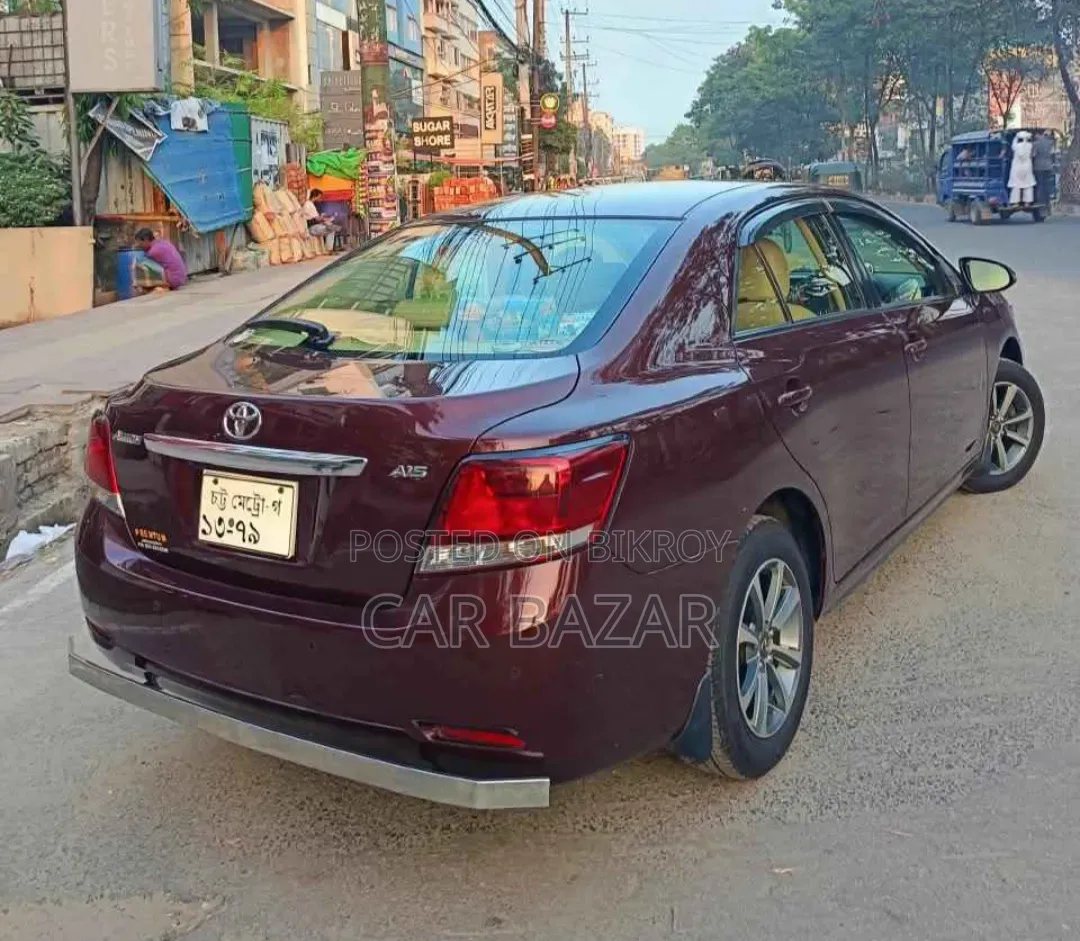 Toyota Allion 2016 Maroon